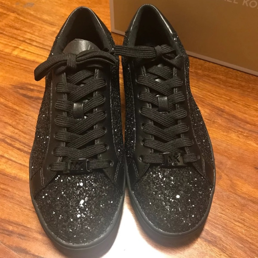 Women’s Michael Kors Glitter Sneaker - Picture 4 of 7